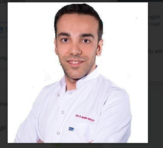 Uzm. Dt. İbrahim Macit, Ağız Diş ve Çene Cerrahisi