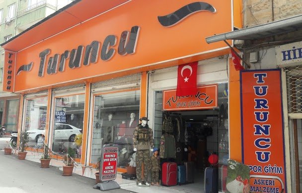 Turuncu Askeri Malzeme ve Spor Giyim