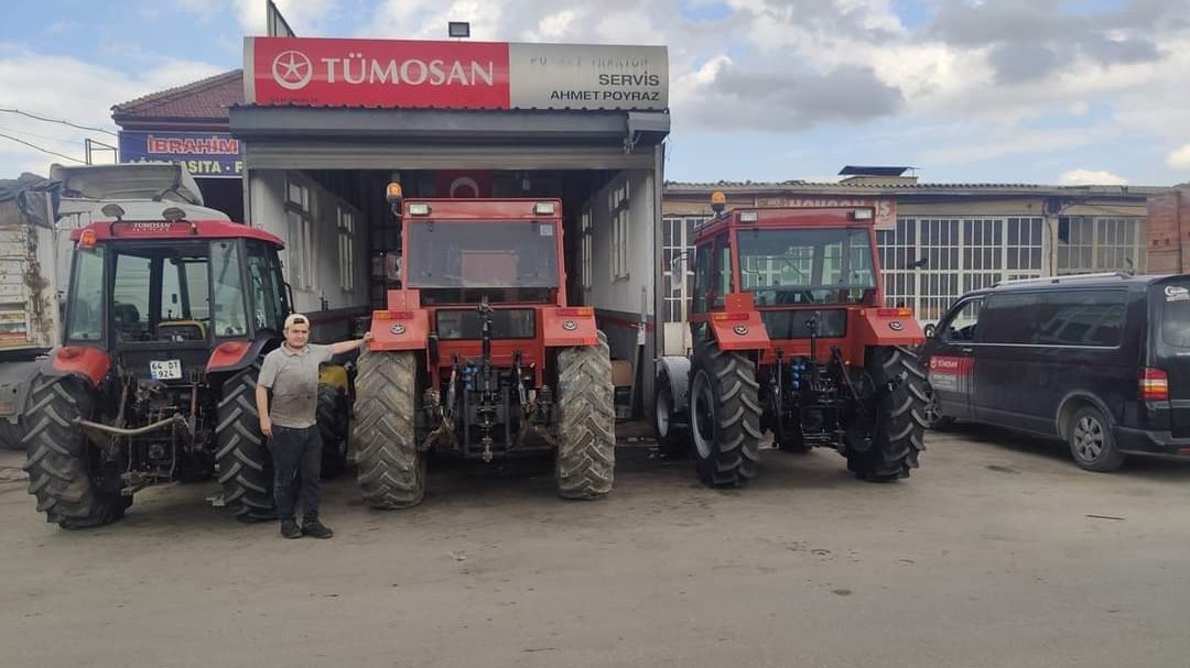 Poyraz Traktor Kütahya Tumosan Yetkili Servisi