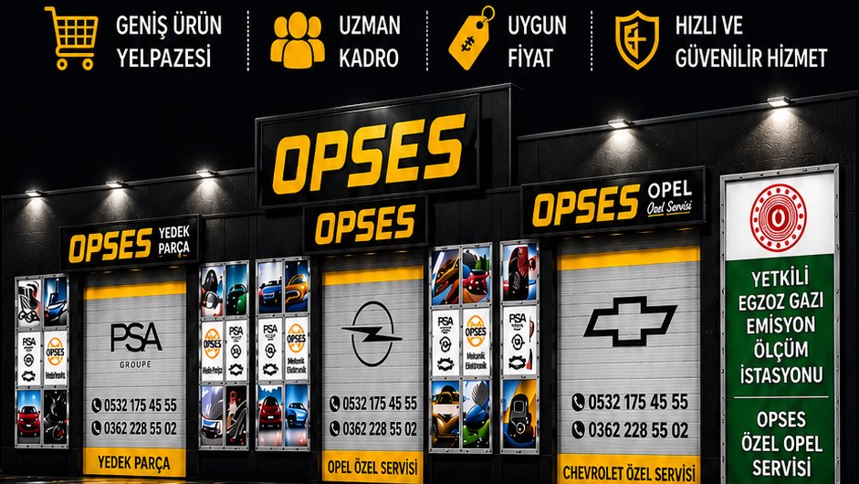 Opses Opel Özel Servis