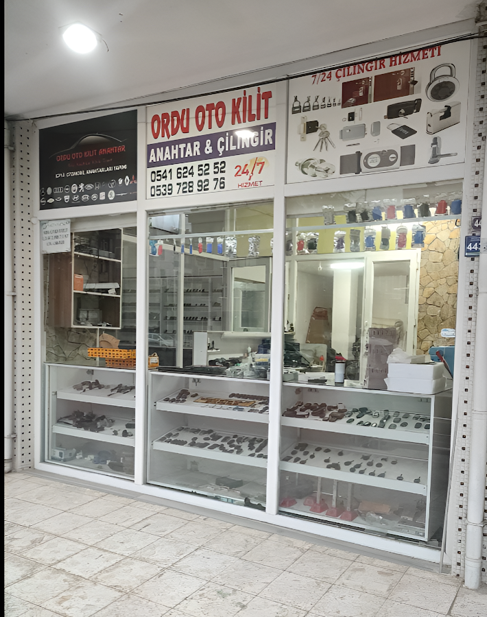 Ordu Oto Kilit & Çilingir 7 / 24 Hizmet