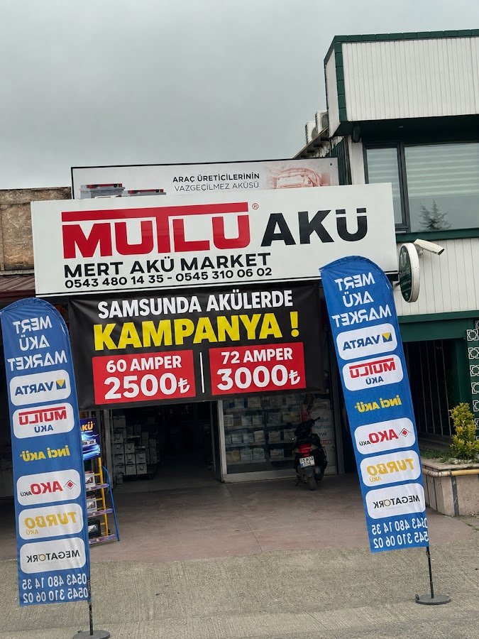 Samsun Mert Akü Market