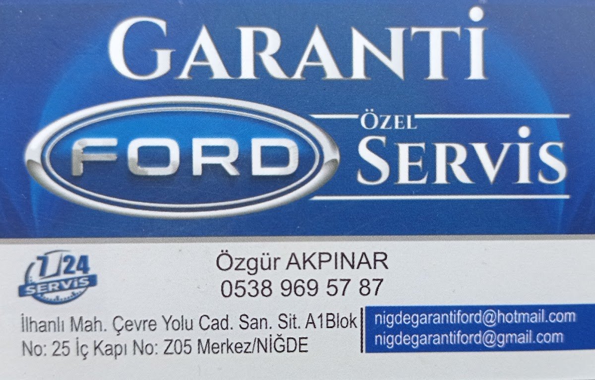 Garanti Ford Özel Servis Tamirci