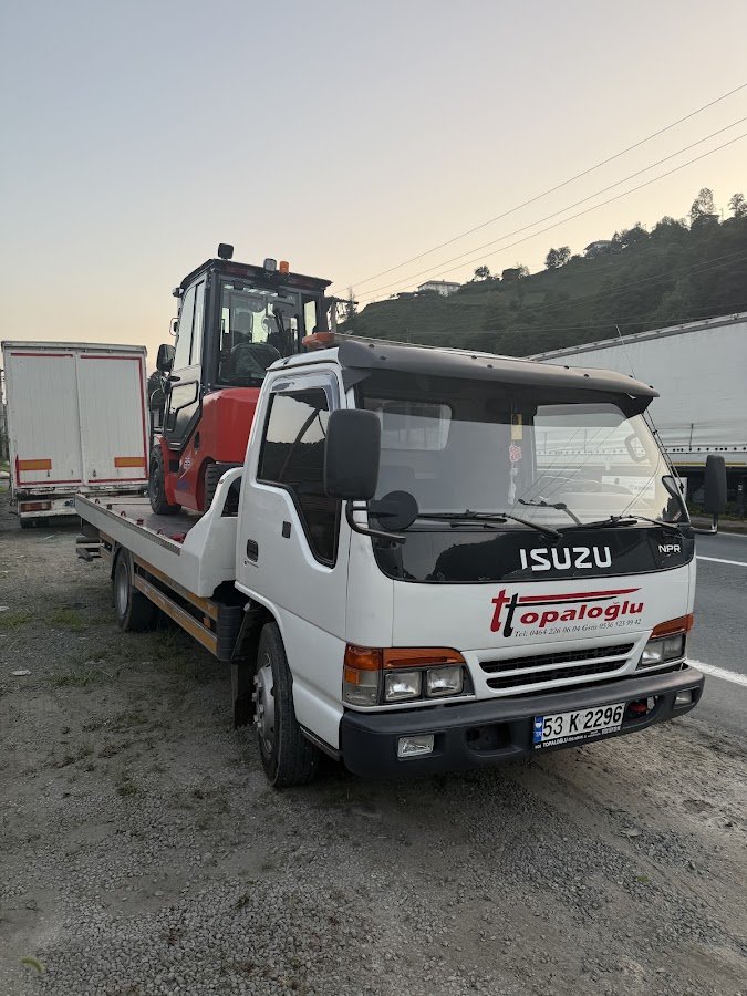 Rize Topaloğlu Oto Kurtarma Çekici Yol Yardım