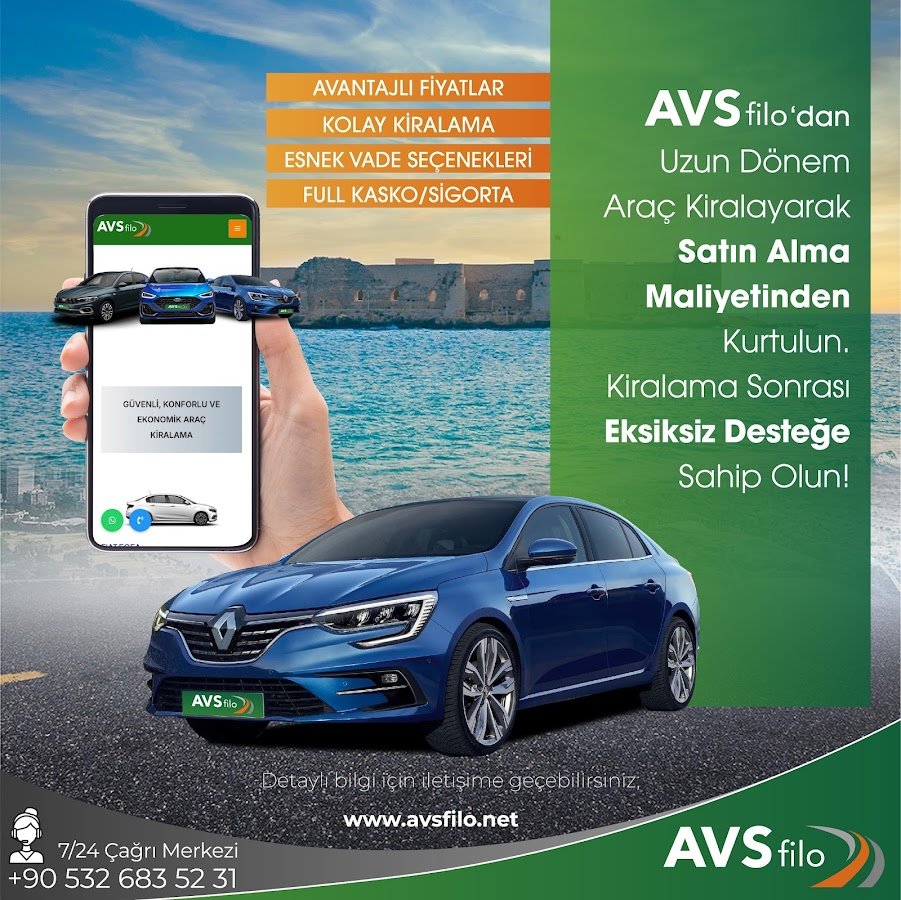 Mersin Araç Kiralama - Avs Filo Rent A Car