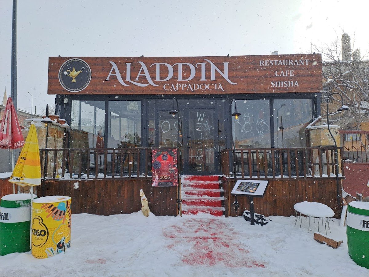 Aladdin Cappadocia Restaurant Cafe Shisha
