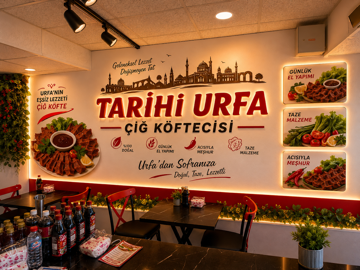 Tarihi Urfa Çiğ Köftecisi