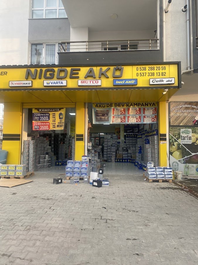 Niğde Akü | Mutlu Akü Bayi Varta Akü İnci Akü