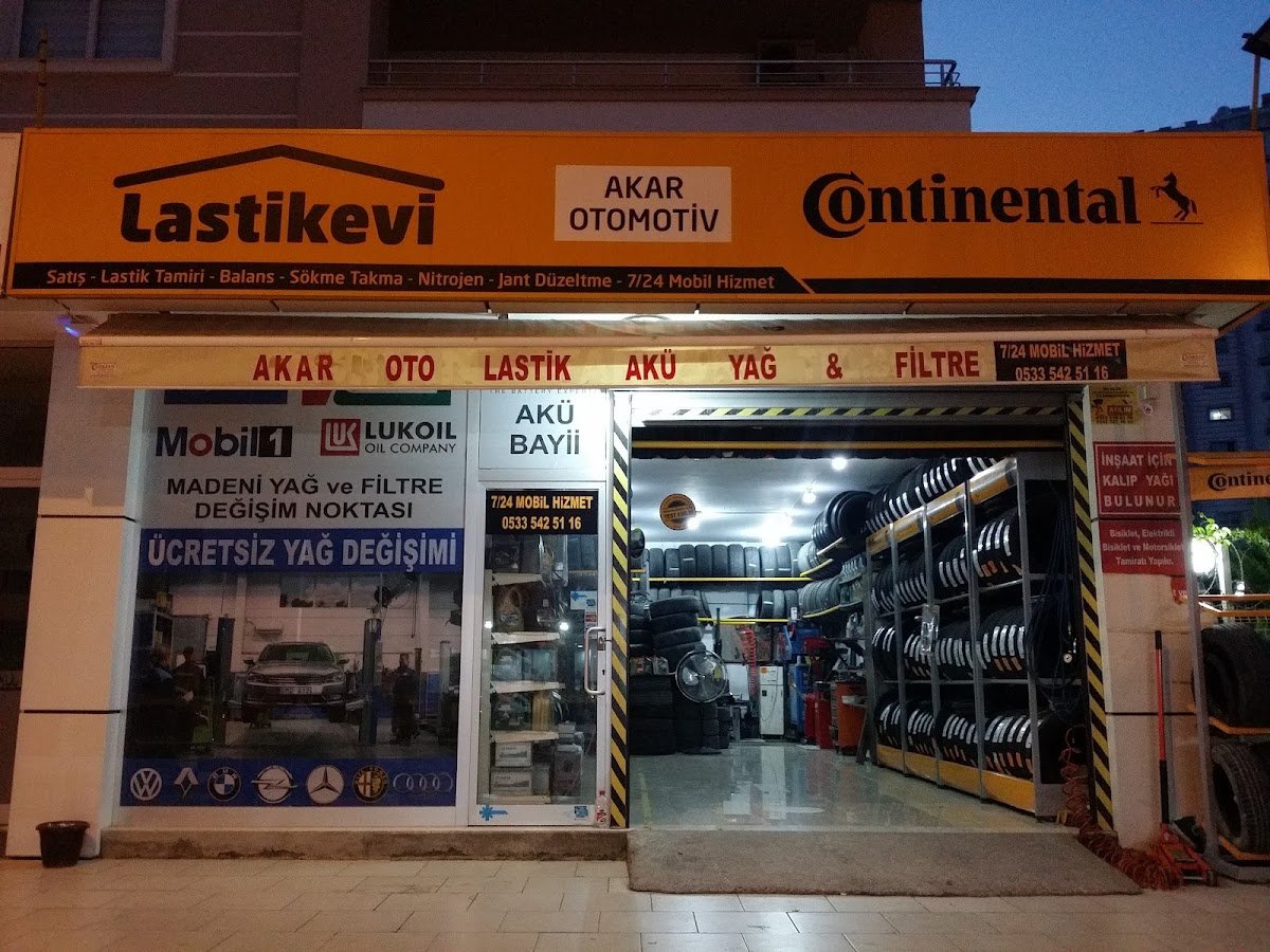 Akar Oto Lastik (Mezitli Lastikçi)