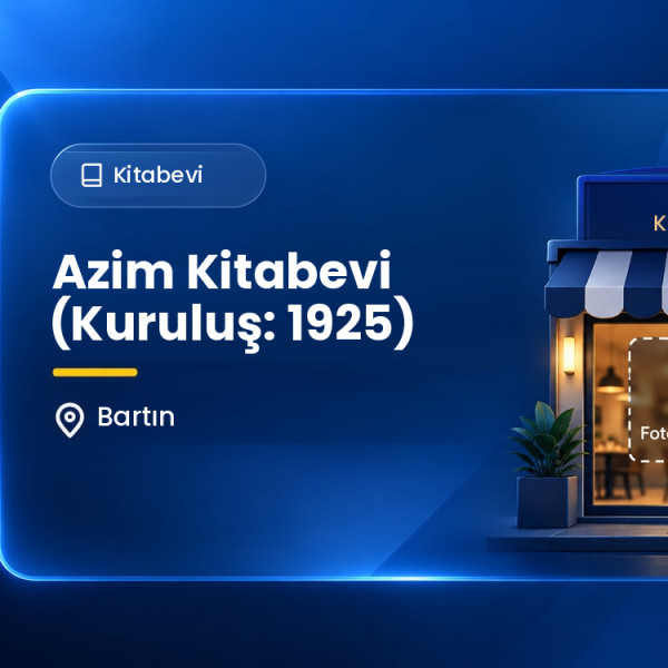 Azim Kitabevi (Kuruluş: 1925)