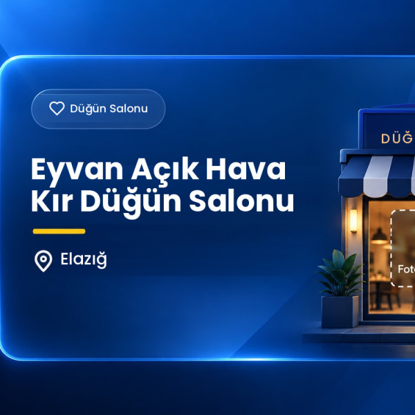 Eyvan Açık Hava Kır Düğün Salonu