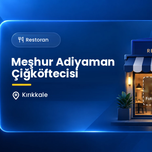 Meşhur Adiyaman Çiğköftecisi