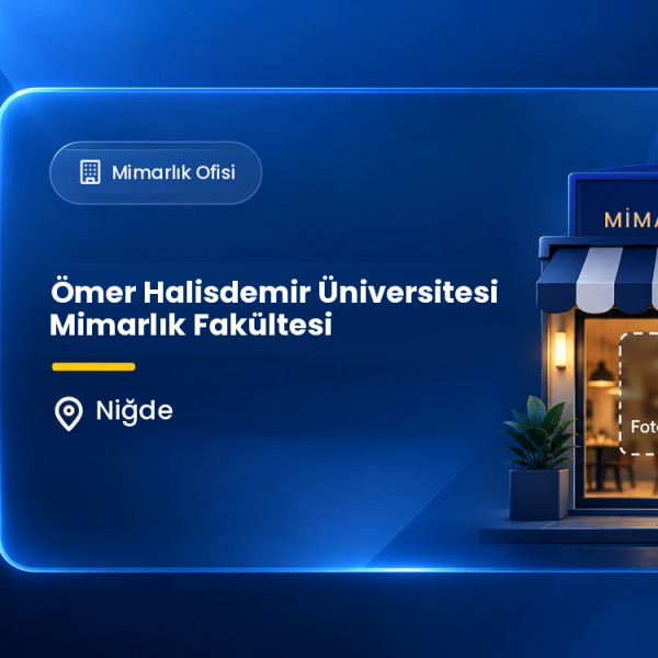 Ömer Halisdemir Üniversitesi Mimarlık Fakültesi