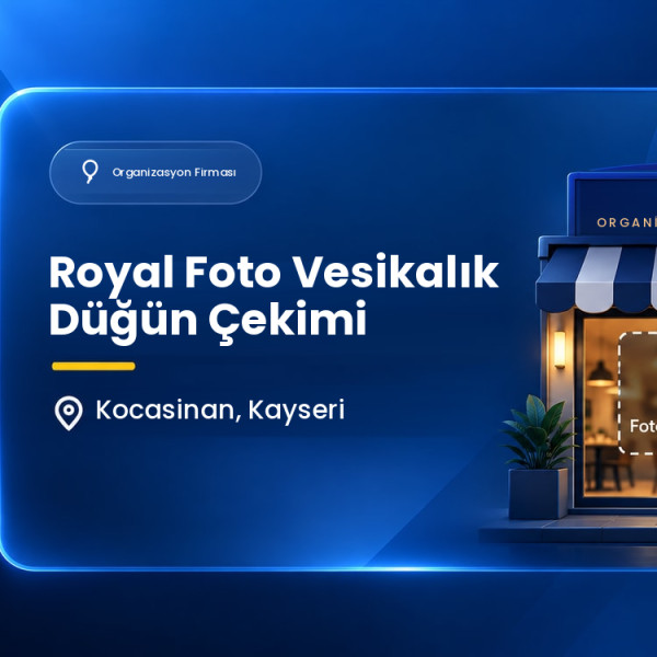 Royal Foto Vesikalık Düğün Çekimi